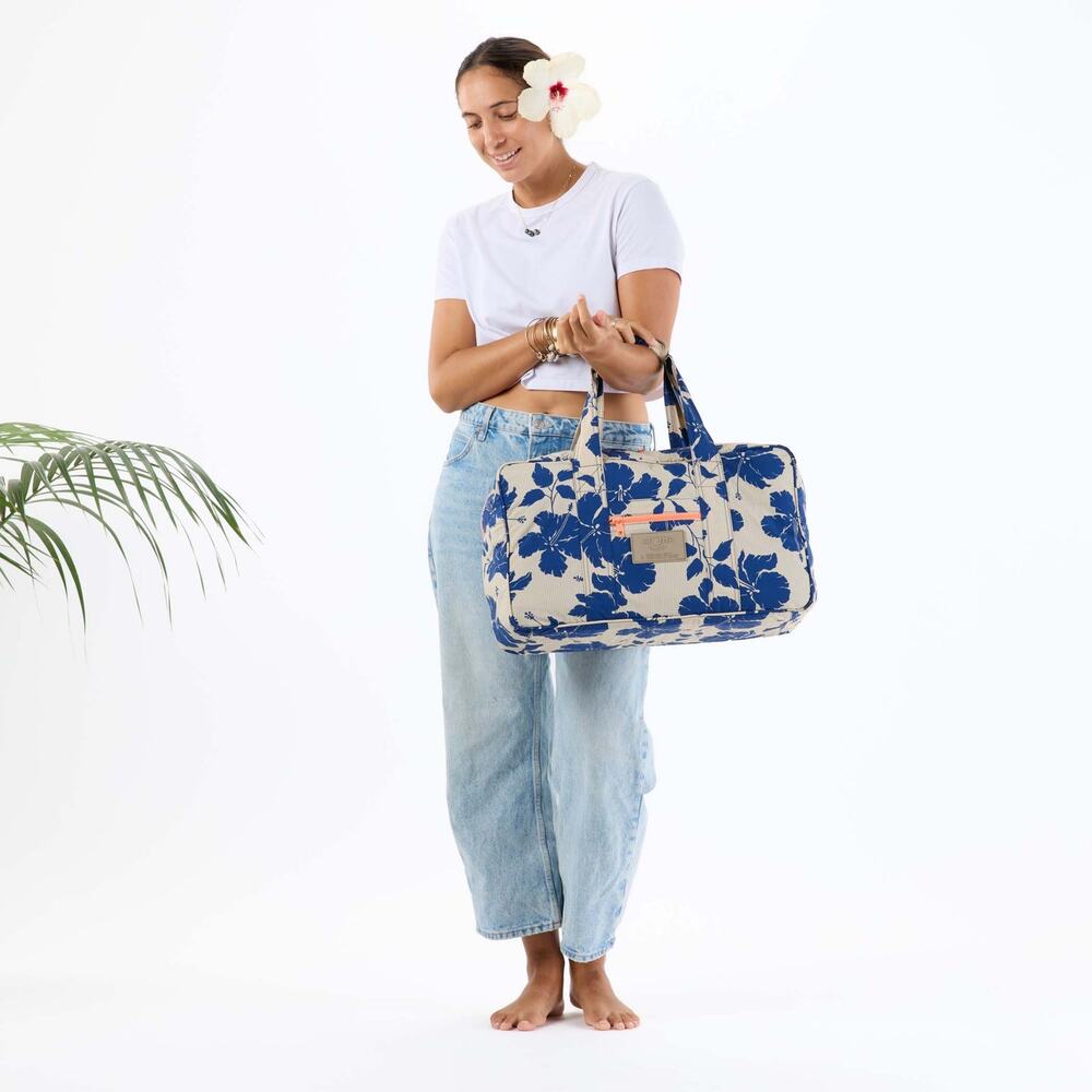 Aloha Collection• KEEP IT LIGHT WEEKENDER SALINA Tiny Stripe Navy - Picture 3 of 12